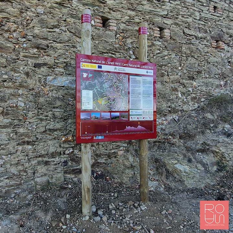 Cartellera CN-02 | Senyalització Red de Caminos Naturales de Espanya